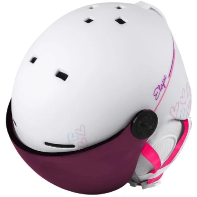 Etape Speedy PRO dětská lyžařská helma bílá mat