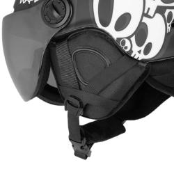 Etape Speedy PRO dětská lyžařská helma černá-bílá