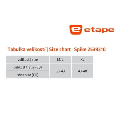 Etape Spike návleky na tretry