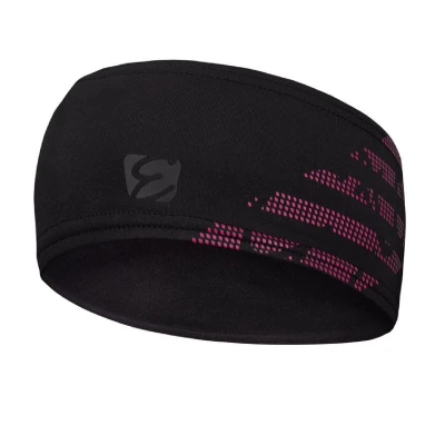 Etape Stix černá-růžová sportovní čelenka