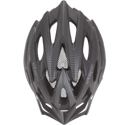 Etape Twister cyklistická helma černá-titan mat