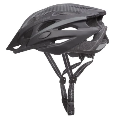 Etape Twister cyklistická helma černá-titan mat