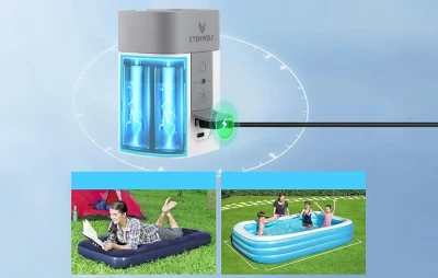 Etenwolf AIR 5 Pro 10 400 mAh černá elektrická pumpa
