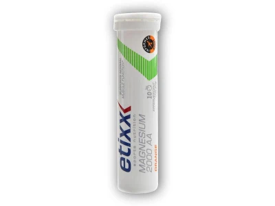 Etixx Magnesium 2000 AA 10 šumivých tablet pomeranč