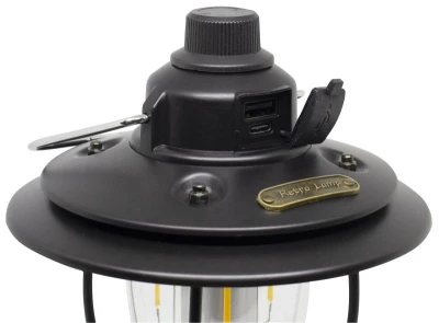 Eurotrail Nabíjecí lampa Orix černá