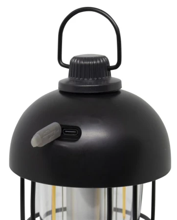 Eurotrail Nabíjecí lampa Tivo černá