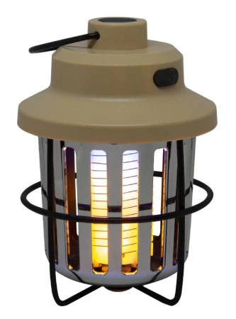 Eurotrail Retro lampa pro hubení hmyzu béžová
