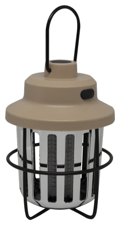 Eurotrail Retro lampa pro hubení hmyzu béžová
