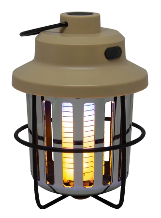 Eurotrail Retro lampa pro hubení hmyzu béžová