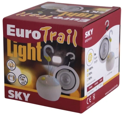 Eurotrail Svítidlo Sky bílo-černé
