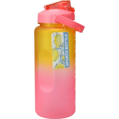 Excellent Houseware Láhev sportovní MAXI 2 l růžová/žlutá
