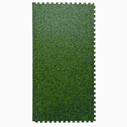 Excellent Houseware Pena podlaha puzzle sada 6 ks tráva