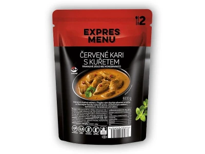Expres Menu Červené kari s kuřetem 600 g