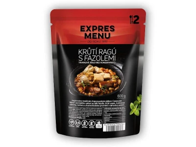 Expres Menu Krůtí ragú s fazolemi 600 g