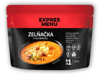 Expres Menu Zelná polévka s klobásou 330 g