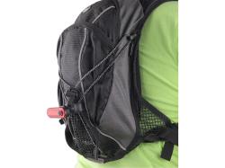 EXTOL LIGHT Světlo červené na kolo 30lm, USB nabíjení