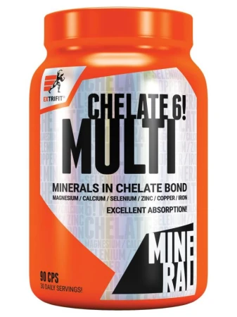Extrifit Chelate 6! Multimineral 90 kapslí