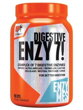Extrifit Enzy 7! Digestive Enzymes 90 kapslí