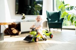 Falk odrážedlo/chodítko traktor s nakladačem, bagrem a vlečkou 912N Class