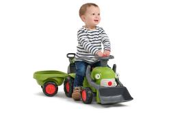 Falk odrážedlo/chodítko traktor s nakladačem, bagrem a vlečkou 912N Class