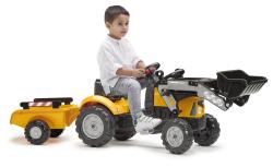 Falk Šlapací traktor 2035M SuperBuilder s nakladačem a vlečkou