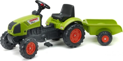 Falk Šlapací traktor 2040A Claas Arion s vlečkou