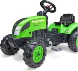 Falk Šlapací traktor 2057L Country Farmer s přívěsem - zelený (VÝPRODEJ)
