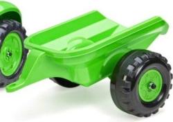 Falk Šlapací traktor 2057L Country Farmer s přívěsem - zelený (VÝPRODEJ)