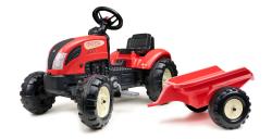 Falk Šliapací traktor 2158L Kiddy Farm s vlečkou Falk Šliapací traktor 2158L Kiddy Farm s vlečkou