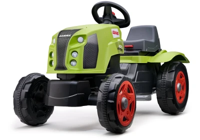 Falk Šlapací traktor Claas Arion 470 s vlečkou