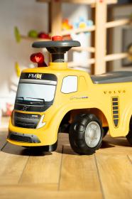 Falk Traktor volvo FMX s volantom, klaksónom a prívesom
