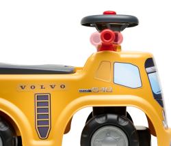 Falk Traktor volvo FMX s volantom, klaksónom a prívesom
