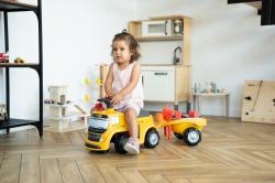 Falk Traktor volvo FMX s volantom, klaksónom a prívesom