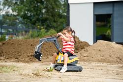 Falk Volvo Digger plně kloubový s otevíratelným sedadlem