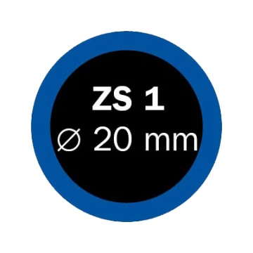 Ferdus Záplaty 20 mm ZS 1 (obsahuje 100 ks)