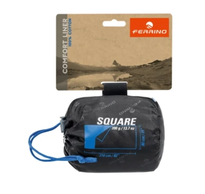 Ferrino Comfort Liner - Square modrá vložka do spacáku