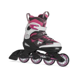 Fila J-One Girl Combo 3-Set Pink/Magenta dětské kolečkové brusle