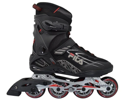 Fila Legacy Pro 80 Black/Red kolečkové brusle
