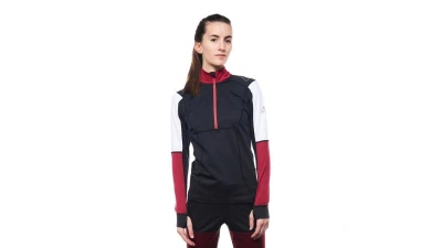 Fischer ASARNA BASELAYER 2023 černá běžecká bunda Fischer ASARNA BASELAYER 2023 černá běžecká bunda