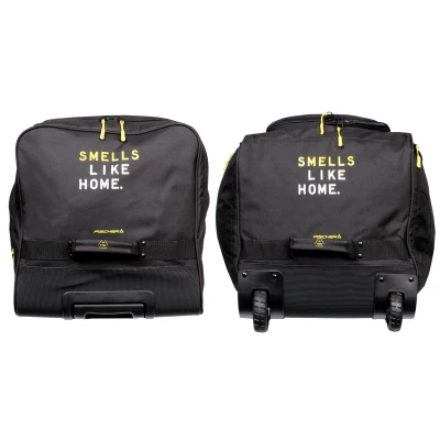 Fischer Player Bag SR S25 černá hokejová taška s kolečky
