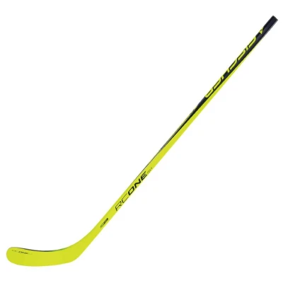 Fischer RC ONE IS1 žluto-černá flex 35 2025 dětská kompozitová hokejka