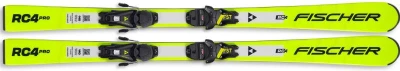 Fischer RC4 PRO JRS 2025 juniorské lyže + FS 7 CA JRS + sleva 500,- na příslušenství