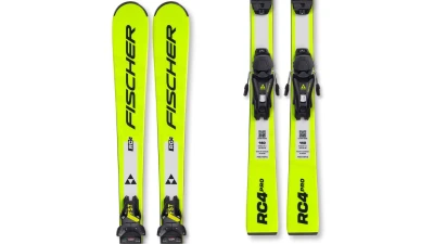 Fischer RC4 PRO JRS 2025 juniorské lyže + FS 7 CA JRS + sleva 500,- na příslušenství