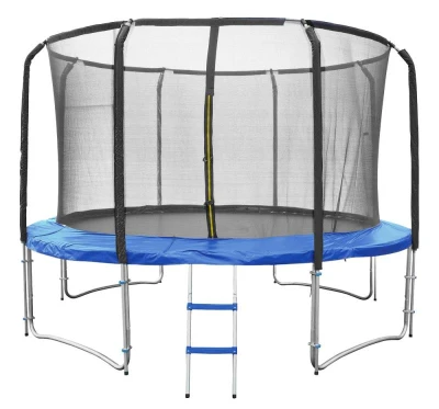 Fitness King Trampolína DELUXE 366 cm + ochranná síť + schůdky