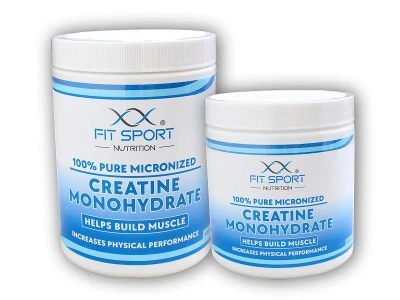 FitSport Nutrition 100% Pure Micronized Creatine Monohydrate 550g + 330g FitSport Nutrition 100% Pure Micronized Creatine Monohydrate 550g + 330g