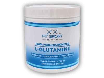 FitSport Nutrition 100% Pure Micronized L-Glutamine 330g FitSport Nutrition 100% Pure Micronized L-Glutamine 330g