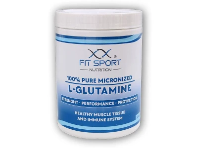 FitSport Nutrition 100% Pure Micronized L-Glutamine 550g FitSport Nutrition 100% Pure Micronized L-Glutamine 550g