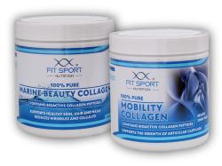 FitSport Nutrition 100% Pure Mobility Collagen 300g + 100% Pure Marine Beauty Collagen 250g FitSport Nutrition 100% Pure Mobility Collagen 300g + 100% Pure Marine Beauty Collagen 250g