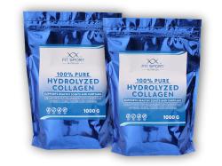 FitSport Nutrition 2x 100% Pure Hydrolyzed Collagen 1000g + Hydrolyzovaný Kolagén FitSport Nutrition 2x 100% Pure Hydrolyzed Collagen 1000g + Hydrolyzovaný Kolagén