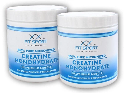 FitSport Nutrition 2x 100% Pure Micronized Creatine Monohydrate 330g FitSport Nutrition 2x 100% Pure Micronized Creatine Monohydrate 330g
